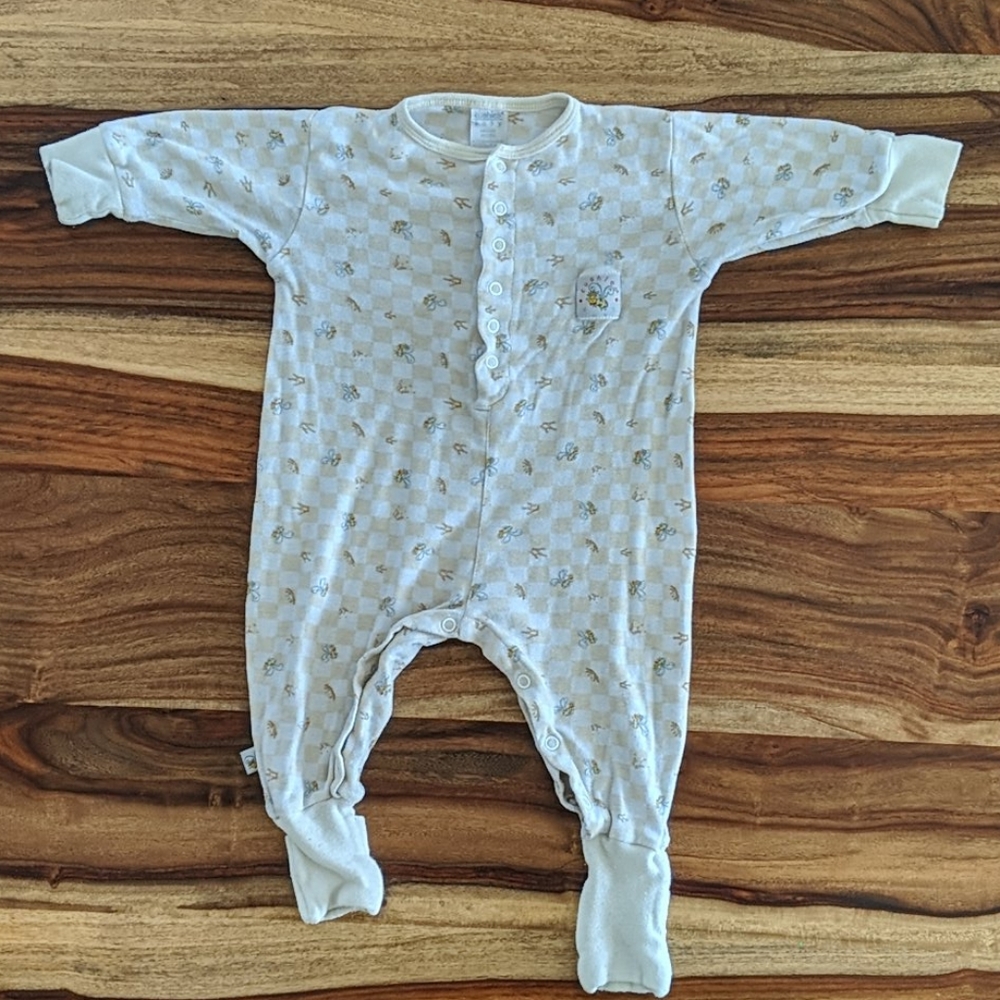 🌟2/$5🌟Kushie. Pajama with fold over foot covers.